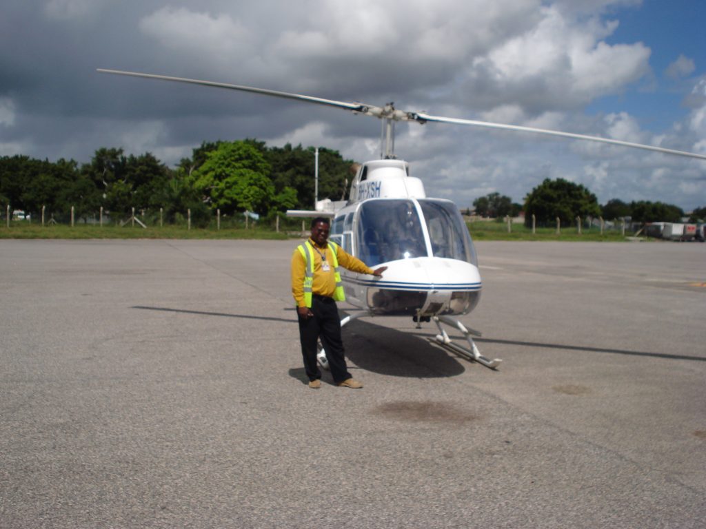 First affiliated helicopter